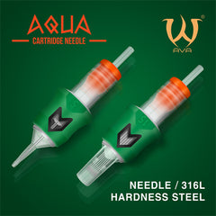 AVA AQUA Cartridge Needles 10pcs - Round Shaders Medium Taper